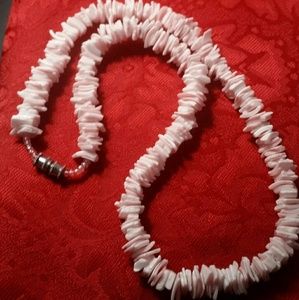 Pink Seashell necklace